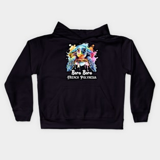 French Polynesia Bora Bora Kids Hoodie